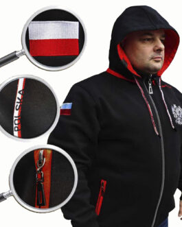 bluza patriotyczna - (Polska-rozpinana)
