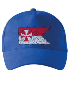 Czapka - proporzec, chabrowa