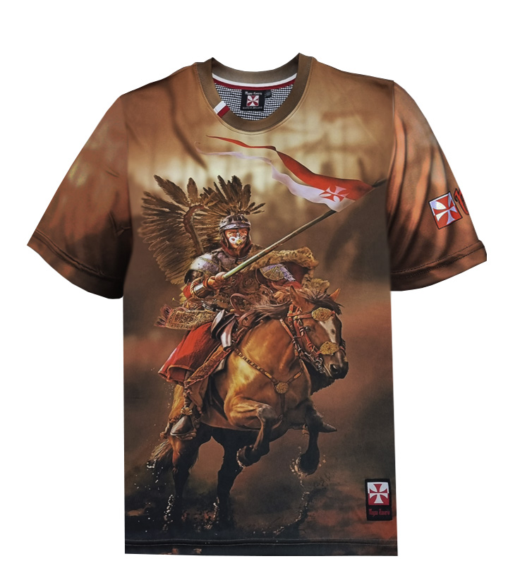 Koszulka patriotyczna męska - Niezwyciężony.