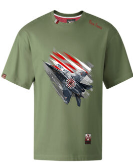 Koszulka męska - MIG 29 (zielona)