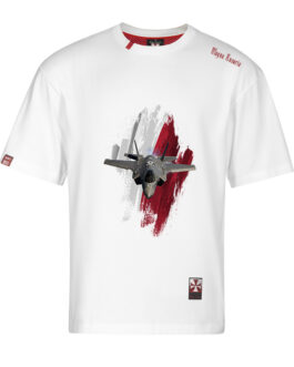 Koszulka męska -  F 35 Husarz (biała) 04