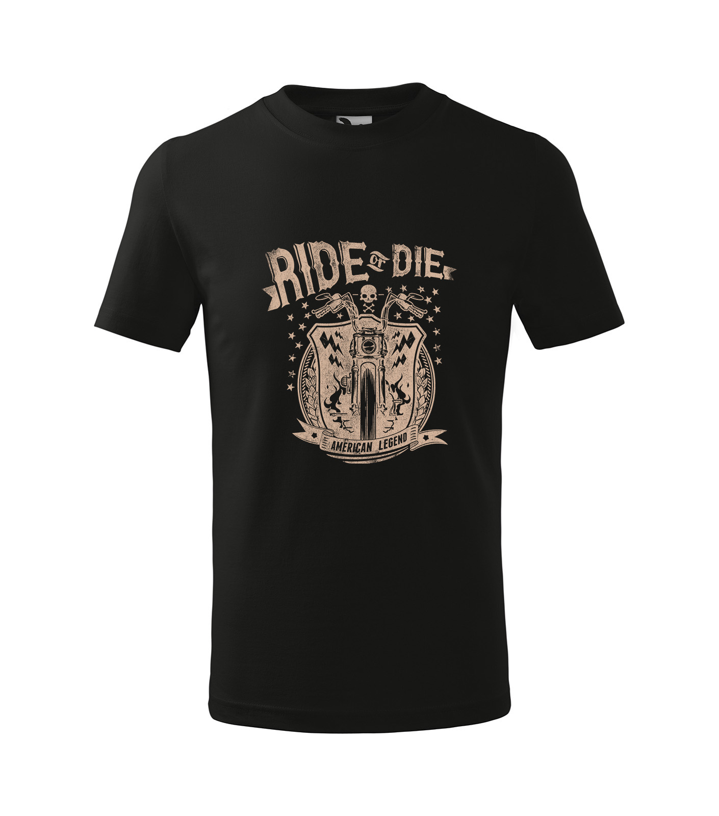 Koszulka motocyklowa "ride or die"