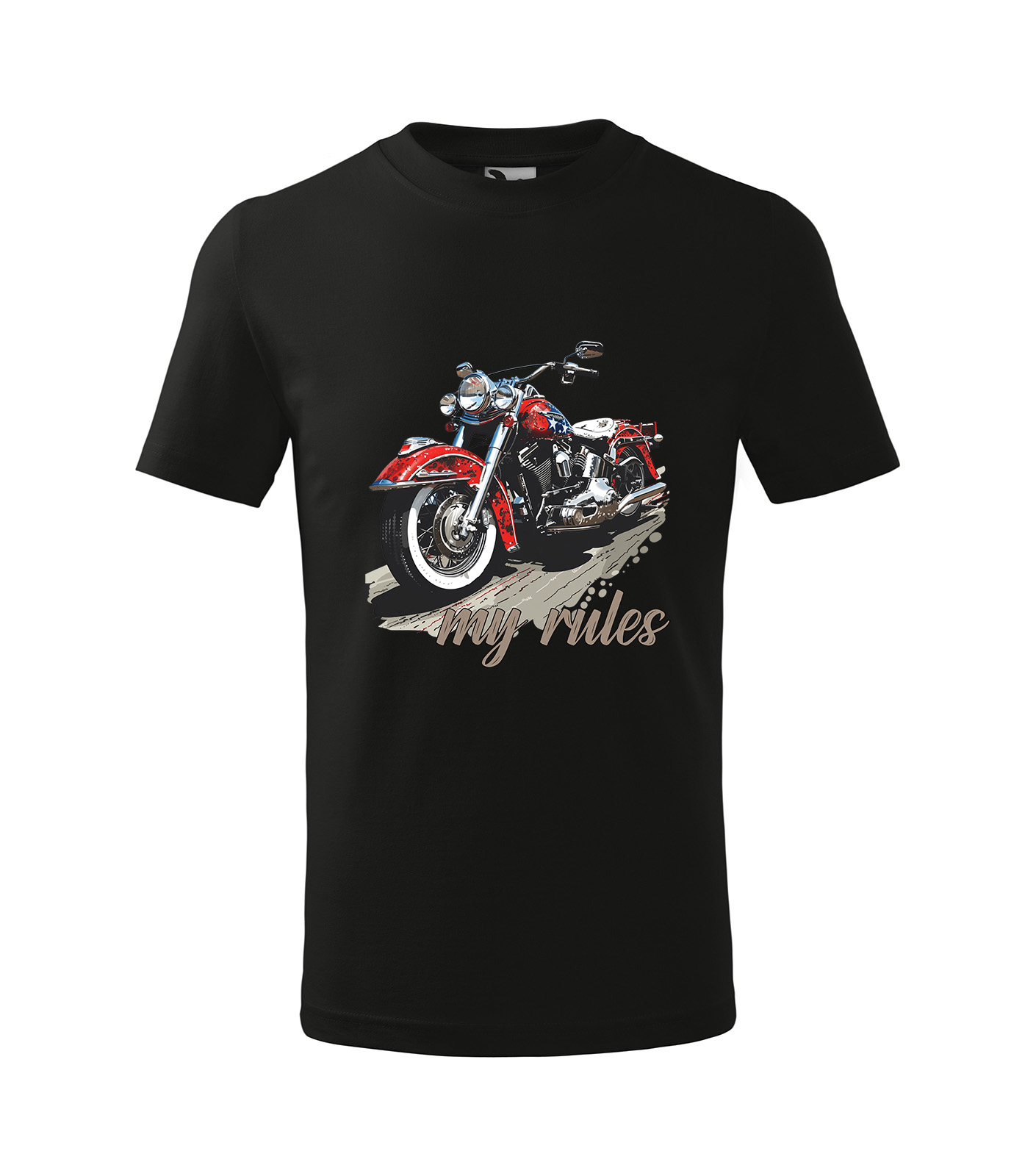 Koszulka motocyklowa "my rules 2"