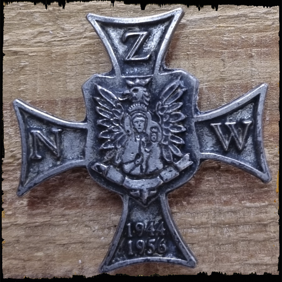 Odznaka Narodowego Zjednoczenia Wojskowego -KRZYŻ NZW