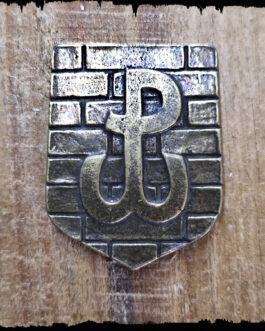 Znaczek Polska Walcząca (kol. stare złoto)