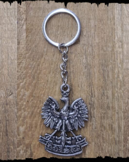 Brelok, Godło z napisem Polska.