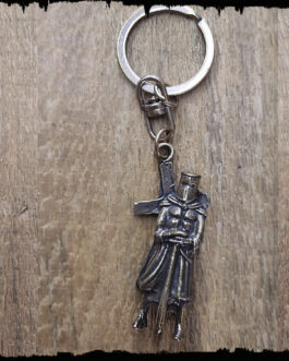 Brelok Templariusz z Krzyżem