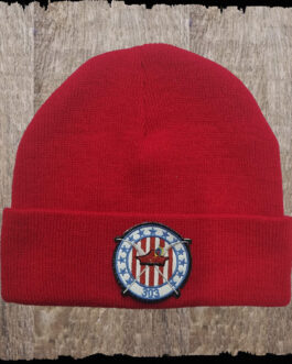 Czapka z haftem -Dywizjon 303- kolor czerwony.