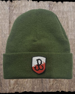 Czapka z haftem - Polska Walcząca (2) kolor khaki