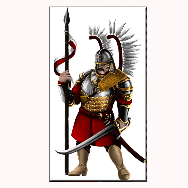 magnes 14 (husarz -rys.)