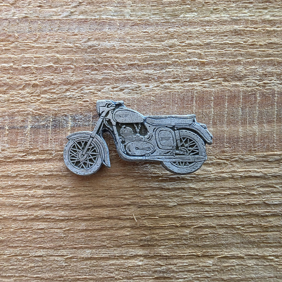Znaczek motocyklowy nr. 024