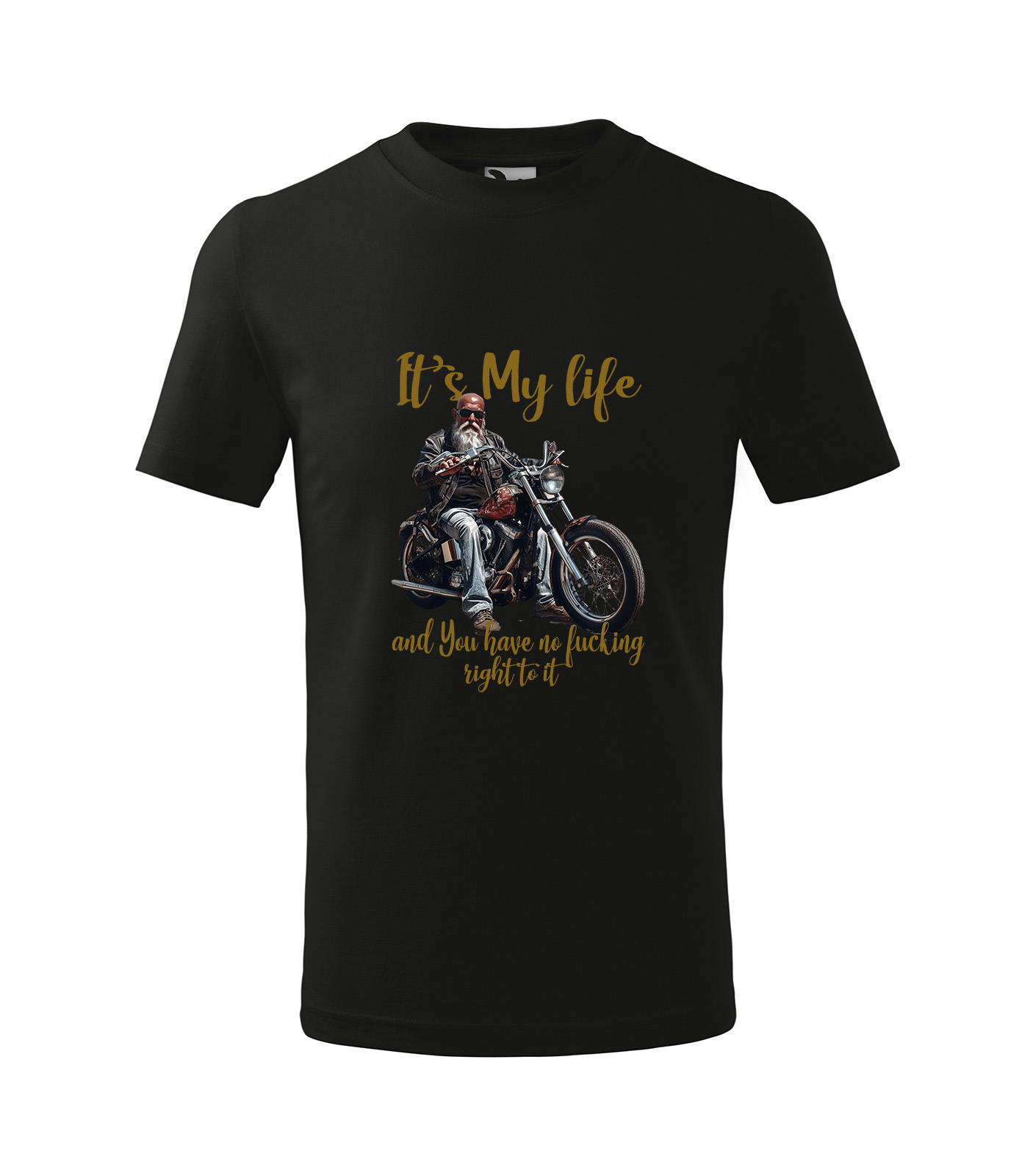 Koszulka motocyklowa "It's my life and..."