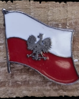 Flaga Orzeł, przypinka