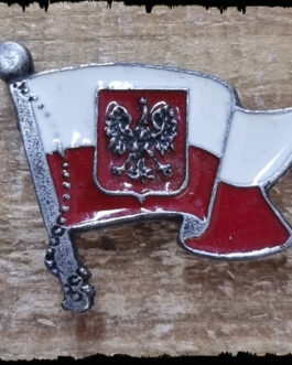 Przypinka Biało Czerwona Bandera
