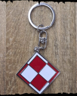 Brelok Metalowy, Szachownica Lotnicza.