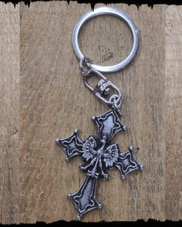 Brelok, krzyż z Orłem.