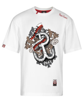 Koszulka patriotyczna, męska - pw - biała