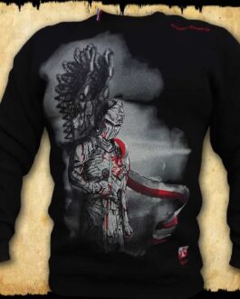 Bluza patriotyczna - husarz futuro- czarna.