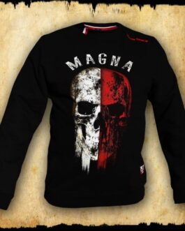 Bluza patriotyczna - magna czaszka - czarna