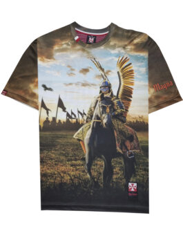 Koszulka patriotyczna męska - jeśli Bóg z nami.