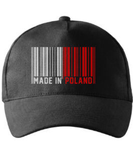 Czapka - honor, made in poland, czarna