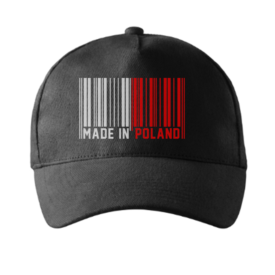 Czapka - honor, made in poland, czarna