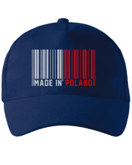 Czapka - made in poland, granatowa
