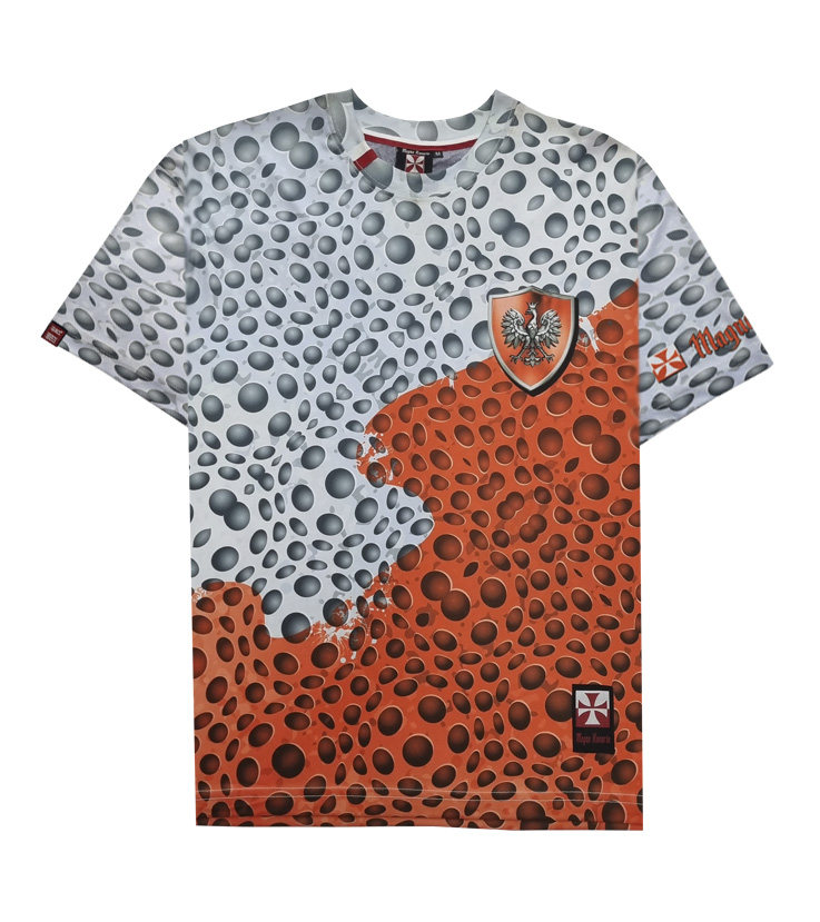 koszulka patriotyczna męska - Polska - biało-czerwoni